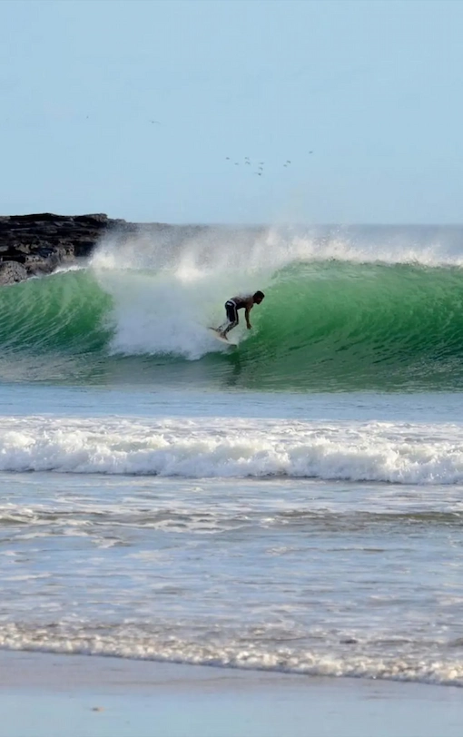 Surf Break at playa Santana